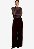 Halbarm-Shirt mit Muster