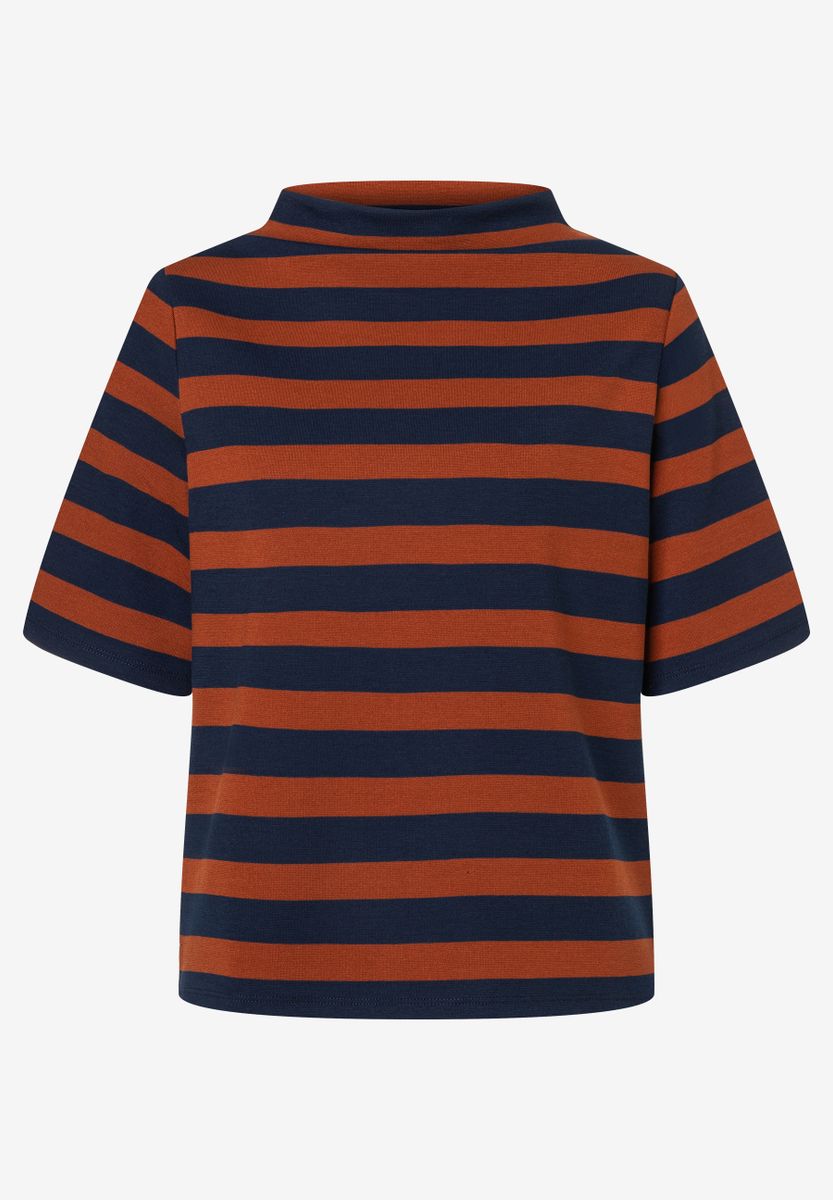 Streifenshirt mit Turtleneck