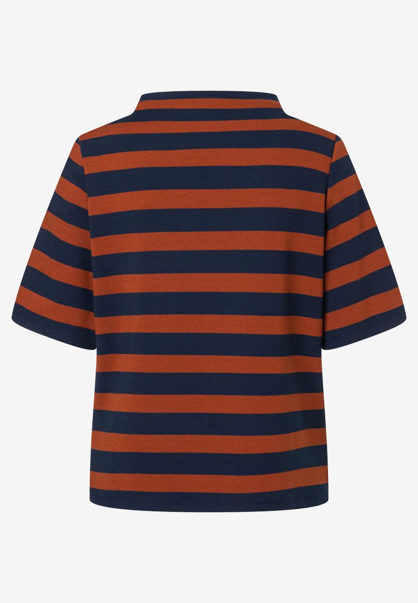 Streifenshirt mit Turtleneck