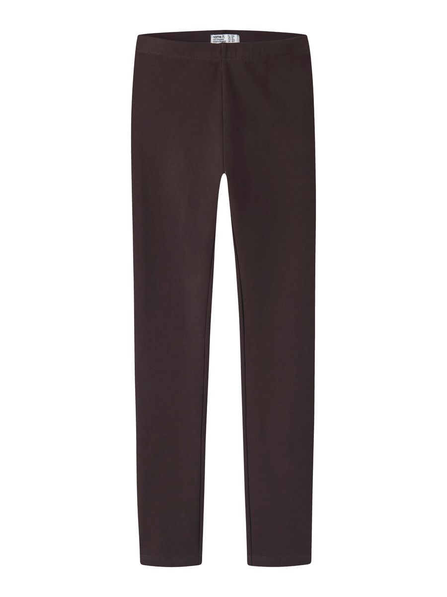 NKFDAVINA SOLID SWE LEGGING  BRU N NOOS