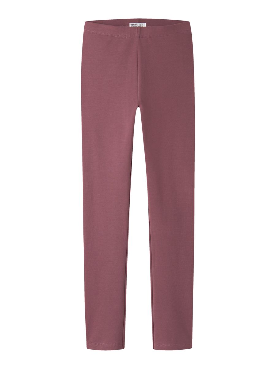 NKFDAVINA SOLID SWE LEGGING  BRU N NOOS