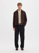 SLMTRAY LS KNIT MERINO CREW NECK NO