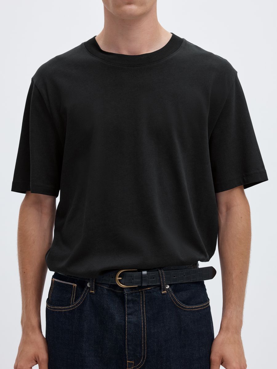 SLMCOLMAN SS O-NECK TEE NOOS