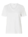 SLWESSENTIAL SS V-NECK TEE NOOS