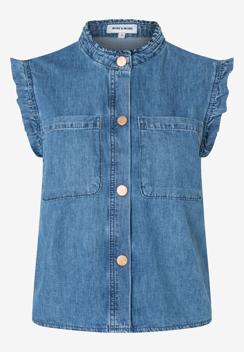 Jeansbluse