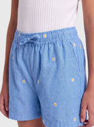 KOGMALOU EMB SHORTS WVN