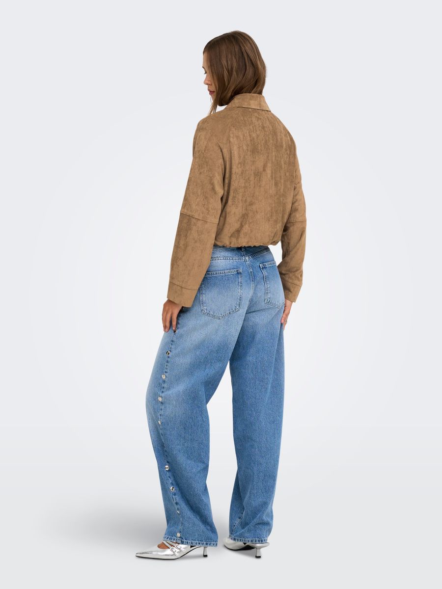 ONLLIXA L/S FAUX SUEDE JACKET CC PNT