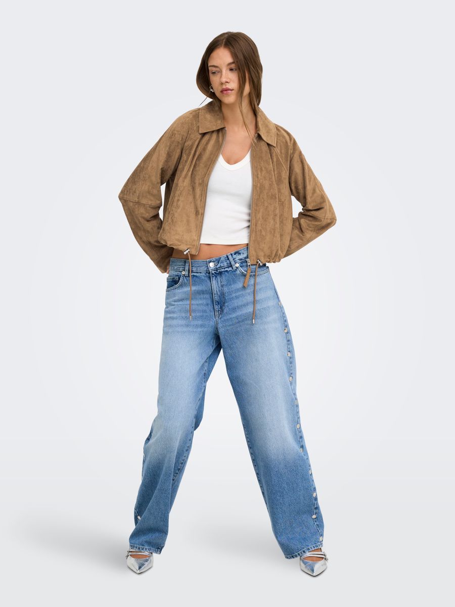 ONLLIXA L/S FAUX SUEDE JACKET CC PNT