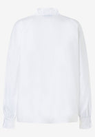 Bluse mit Rüschenkragen