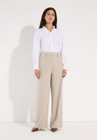Bluse mit Rüschenkragen