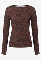 T-Shirt mit Leomuster