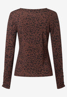 T-Shirt mit Leomuster