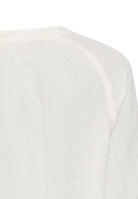 Oversize-Bluse mit Stehkragen