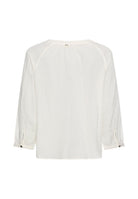 Oversize-Bluse mit Stehkragen