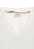 Oversize-Bluse mit Stehkragen