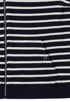 Langarm Jacke mit Kapuze und Struktur