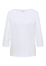Basic Shirt mit U-Boot-Ausschnitt