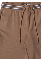 High Waist Straight Leg Hose mit Dessin
