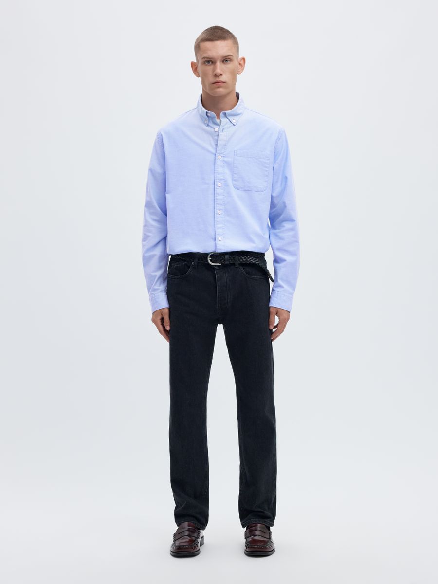 SLMREGCOLE RICK-OX SHIRT LS NOOS