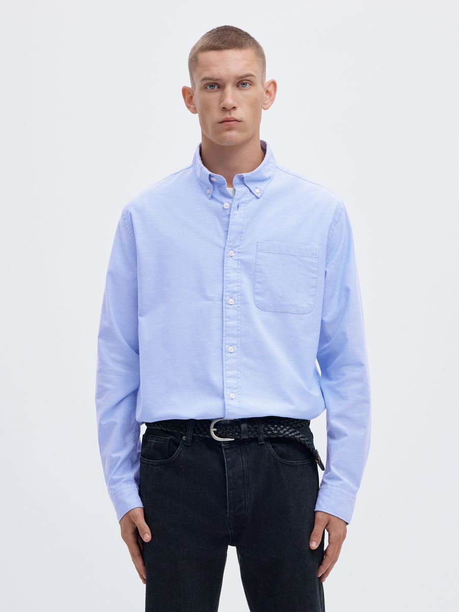 SLMREGCOLE RICK-OX SHIRT LS NOOS