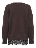ONLEVIE LS LACE MIX O-NECK CS KNT