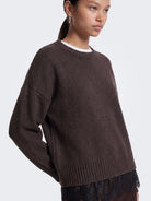 ONLEVIE LS LACE MIX O-NECK CS KNT