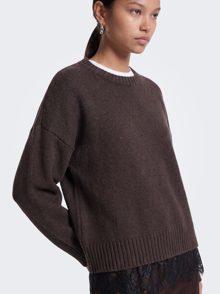 ONLEVIE LS LACE MIX O-NECK CS KNT