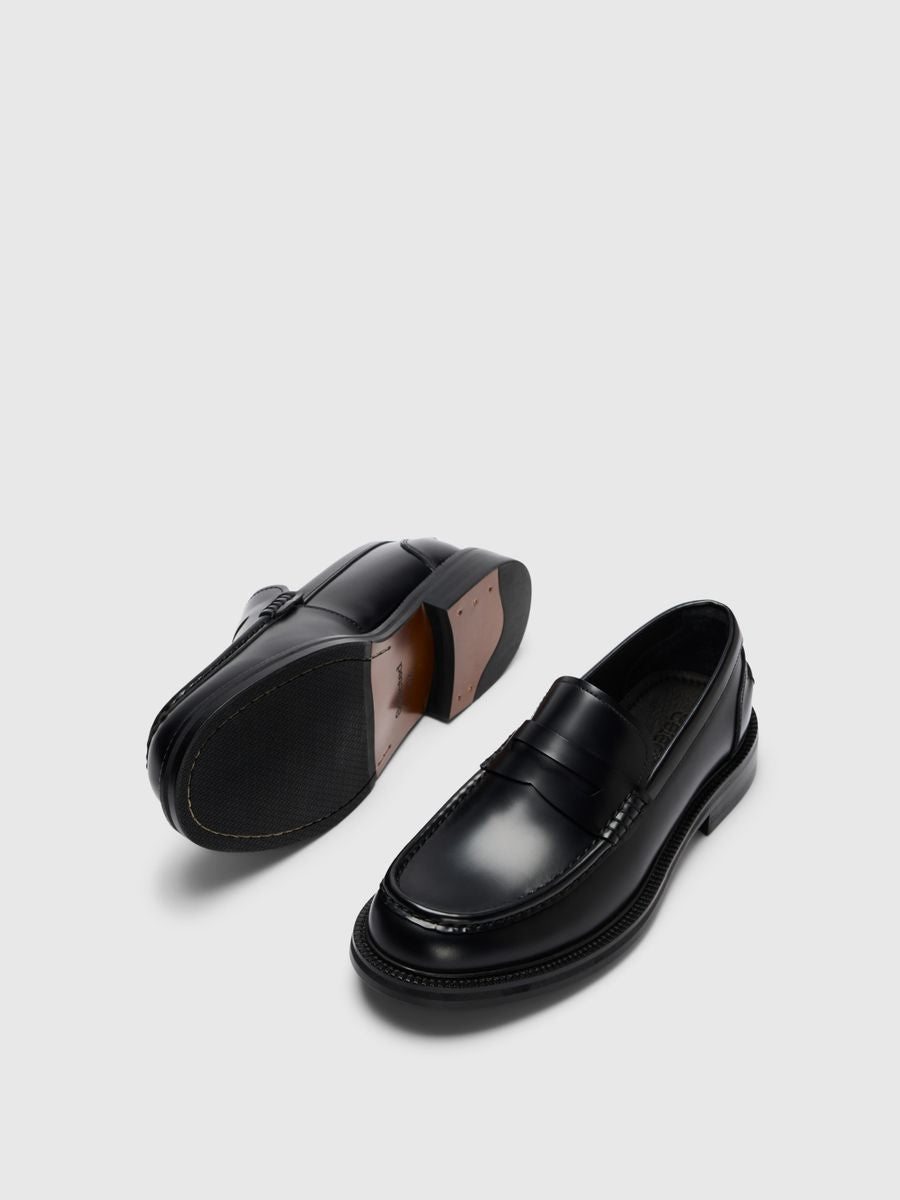 SLMBOBBY LEATHER PENNY LOAFER NOOS