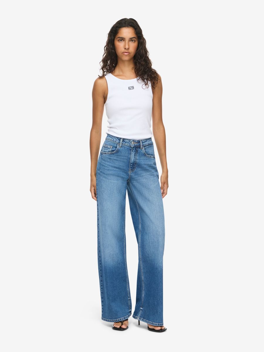 NMKENZIE MW WIDE JEANS AZ495MB NOOS