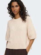 JDYDICTE S/S PULL O-NECK KNT NOOS