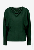 Strickpullover mit Fledermausärmeln