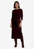 Strickjacke Damen  mit Rüschen