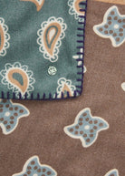 Kaschmirweiches Dreieckstuch mit Paisley-Muster