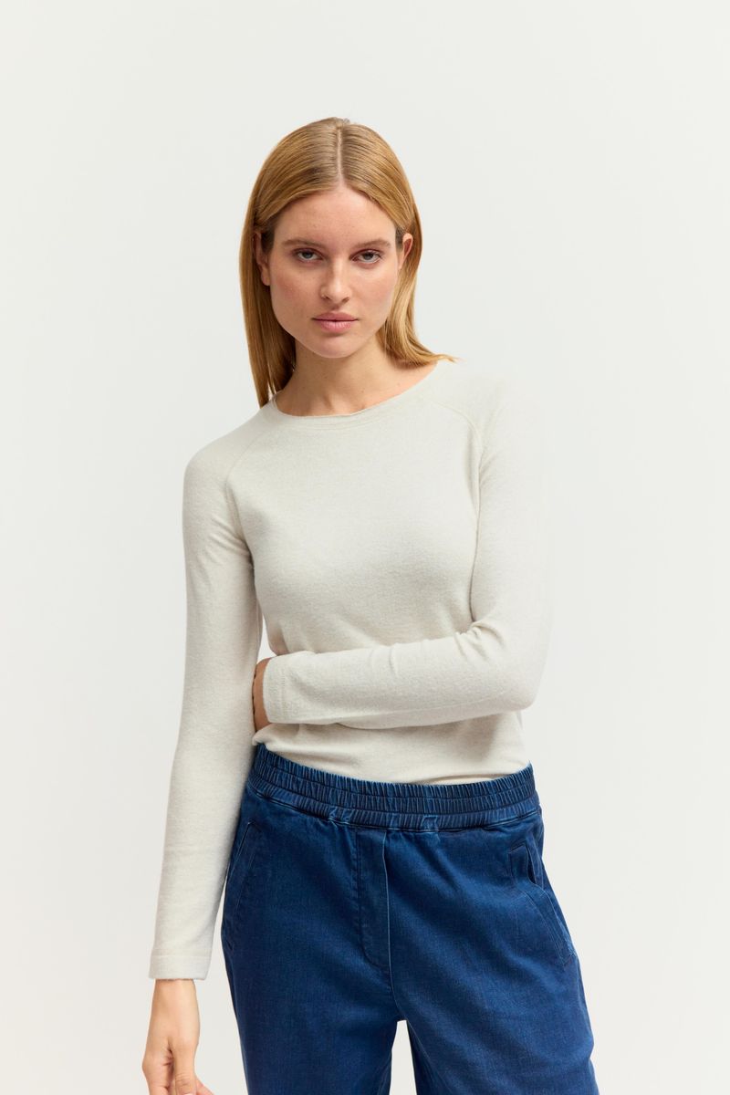 NOS soft melange Longsleeve