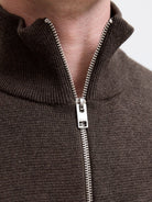 JJMILANO STITCH KNIT HALF ZIP SN