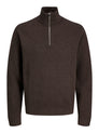 JJMILANO STITCH KNIT HALF ZIP SN