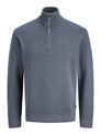 JJMILANO STITCH KNIT HALF ZIP SN