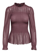 JDYELSA LIFE L/S SMOCK TOP JRS