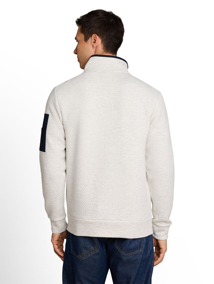 Sweatjacke mit Stehkragen