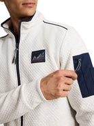 Sweatjacke mit Stehkragen