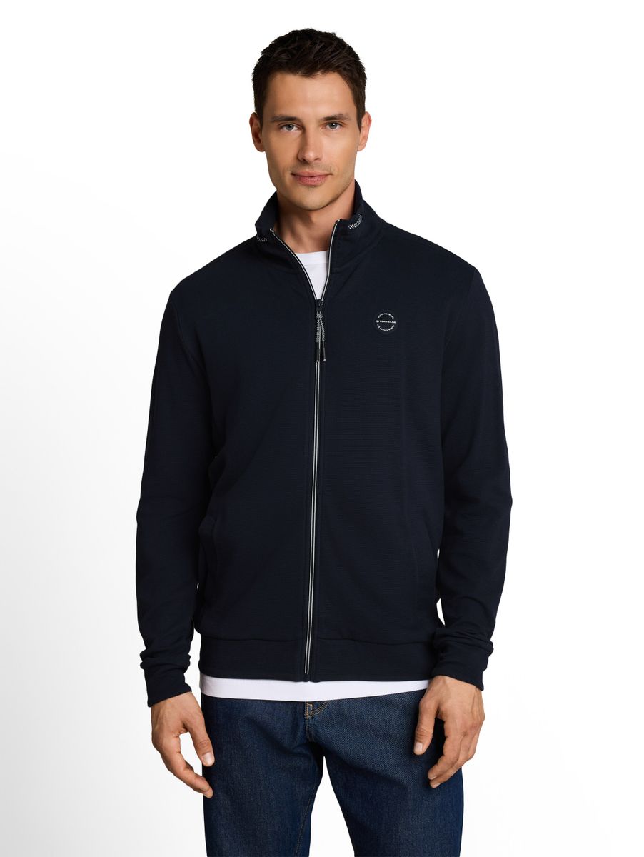 Sweatjacke aus Baumwolle