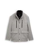 2-in-1 Wolljacke mit abnehmbarem Einsatz