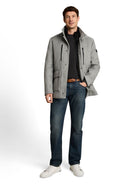 2-in-1 Wolljacke mit abnehmbarem Einsatz