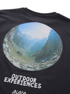 Langarmshirt mit Rückenprint