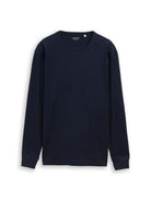 Basic Langarmshirt aus Baumwolle