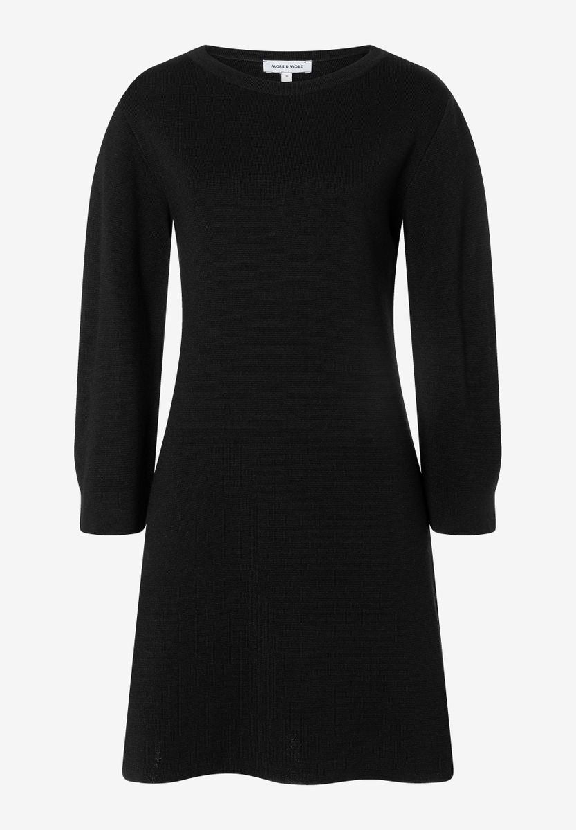 Strickkleid mit Rundhalsausschnitt