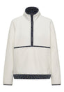 Fleece-Pullover mit Leo-Details