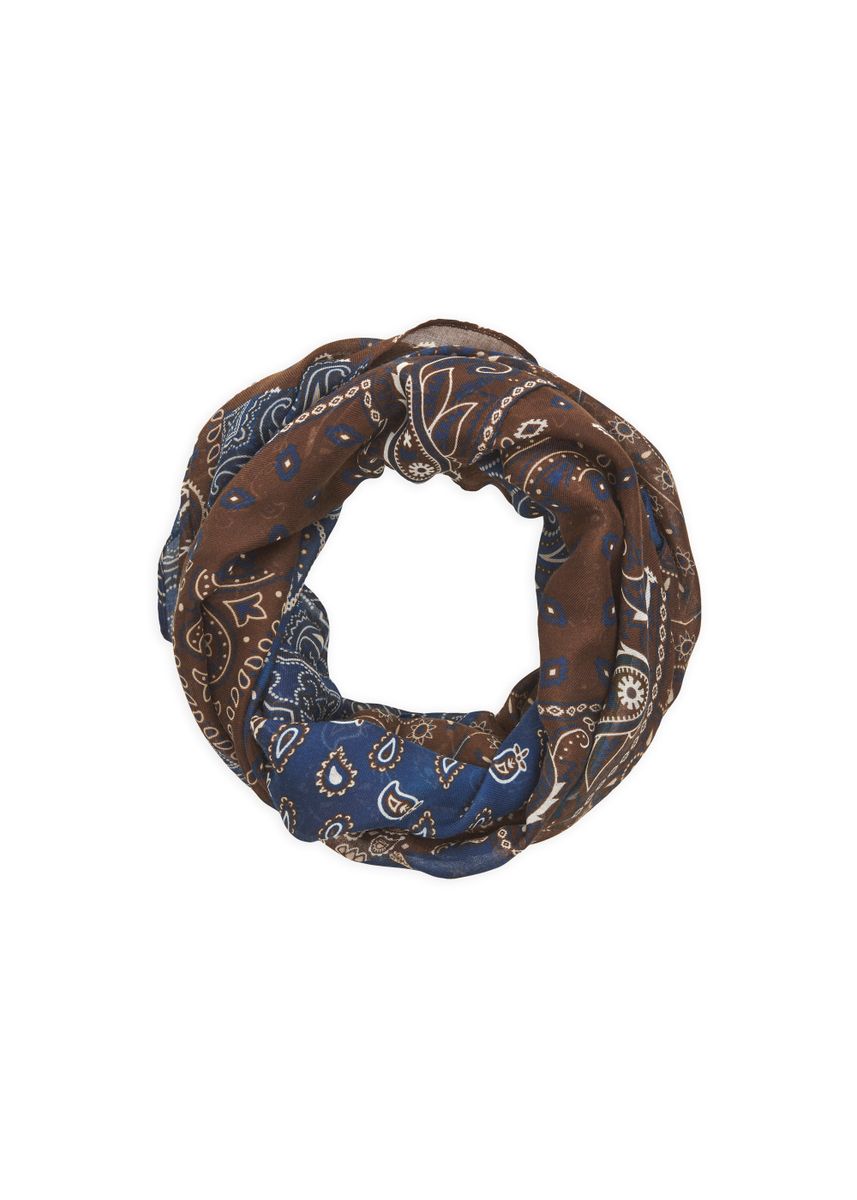 Loop aus recyceltem Polyester mit Bandana-Print