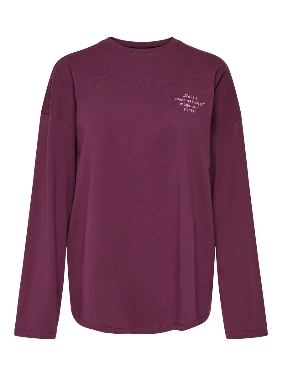 ONLCELESTINE L/S PRINT TOP BOX JRS