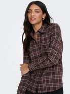 ONLWREN CHECK SHIRT WVN
